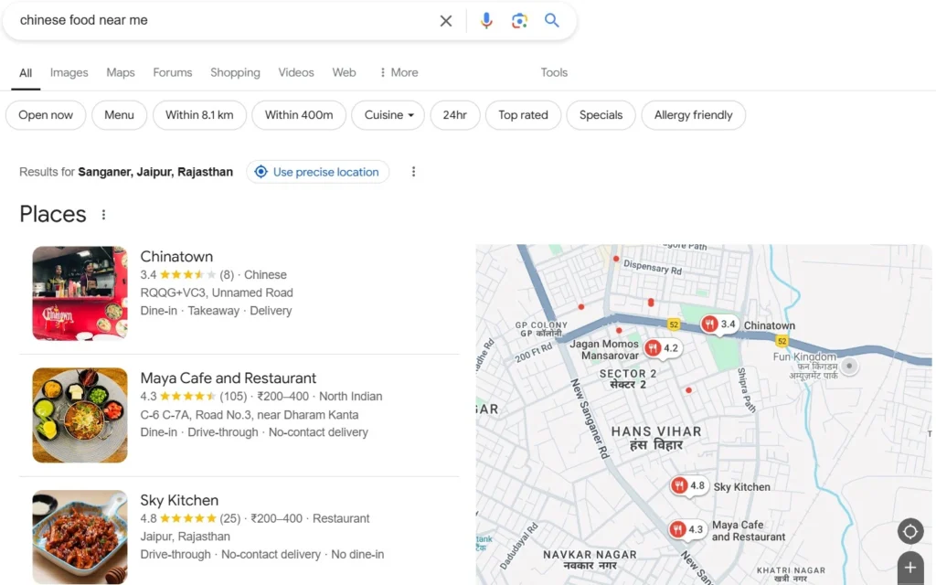 Local Seo for Restaurants